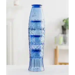Verres Empilables Poisson - Bleu