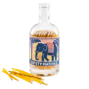 Bouteille d'Allumettes Elephant Stamp - Archivist Gallery