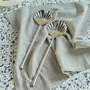 Couverts à Salade Coquillages Argentés - House Doctor
