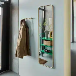 Miroir Long Doré MIRROR - House Doctor