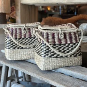 Panier de Pique-nique en Jonc de mer - House Doctor