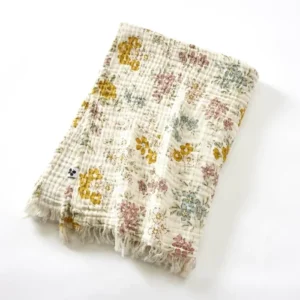 Plaid Quadruple Gaze de Coton ADELE - L'Effet Papillon