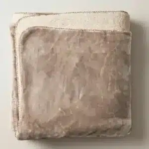 Plaid Doudou HYGGE / Couvre Lit Naturel - Vent du Sud