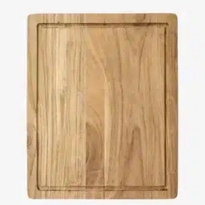 Planche Rectangulaire en Bois d'Acacia avec Rainure - Madam Stoltz