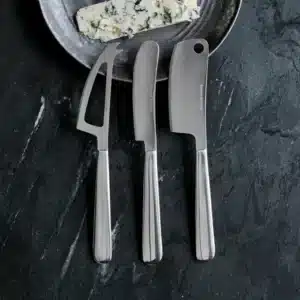 Set Couteaux à Fromage Argentés - House Doctor