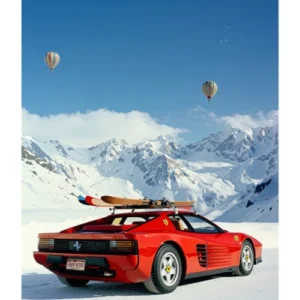 Affiche Altitude italienne, The Vision | Image Republic
