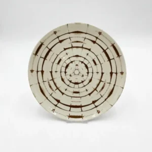 Assiette Motif Tribal Round - GM