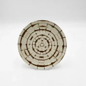 Assiette Motif Tribal Round - PM