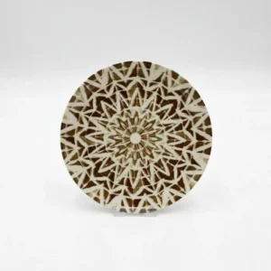 Assiette Motif Tribal Sun - PM