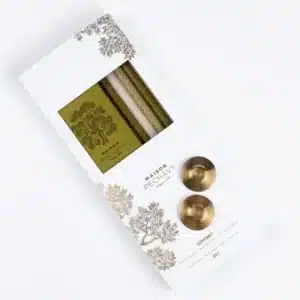 Coffret Bougies Bougeoirs et Allumettes Victoria Sweet - Maison Pechavy