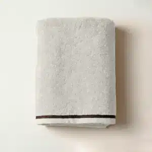 Serviette de Bain Éponge ISSAMBRE Craie - Vent du Sud