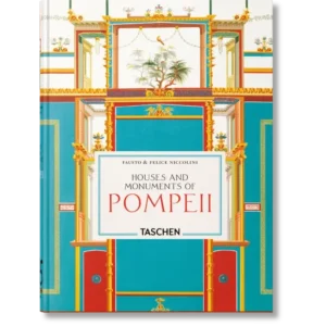 Livre Taschen Houses and Monuments of Pompei, 45th Ed.