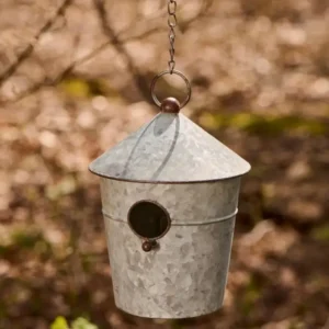 Nichoir à Oiseaux Conique en Métal - IB Laursen
