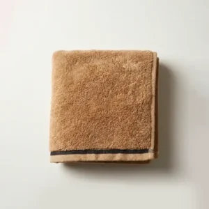 Serviette de Bain Éponge ISSAMBRE Camel - Vent du Sud