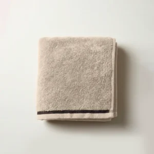 Serviette de Bain Éponge ISSAMBRE Sable - Vent du Sud