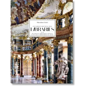 Livre Taschen The World's Most Beautiful Libraries, 45th Ed.