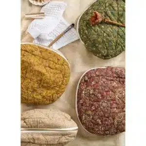 Trousse de Toilette Matelassée à Motifs - IB Laursen
